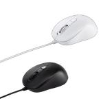 ASUS MU101C Wired Blue Ray Silent Mouse Comfod, Upto 3200 DPI with DPI Switch, Easy Scroll, 2.4GHz Connection,  White