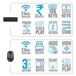 Zebronix Companion 200 Wirless Combo