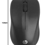 HP S500 Wireless Optical Mouse, Black