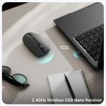 ZEBRONICS Nexa Wireless Hybrid Gaming Mouse  (2.4GHz Wireless, Bluetooth, Black)