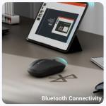 ZEBRONICS Nexa Wireless Hybrid Gaming Mouse  (2.4GHz Wireless, Bluetooth, Black)